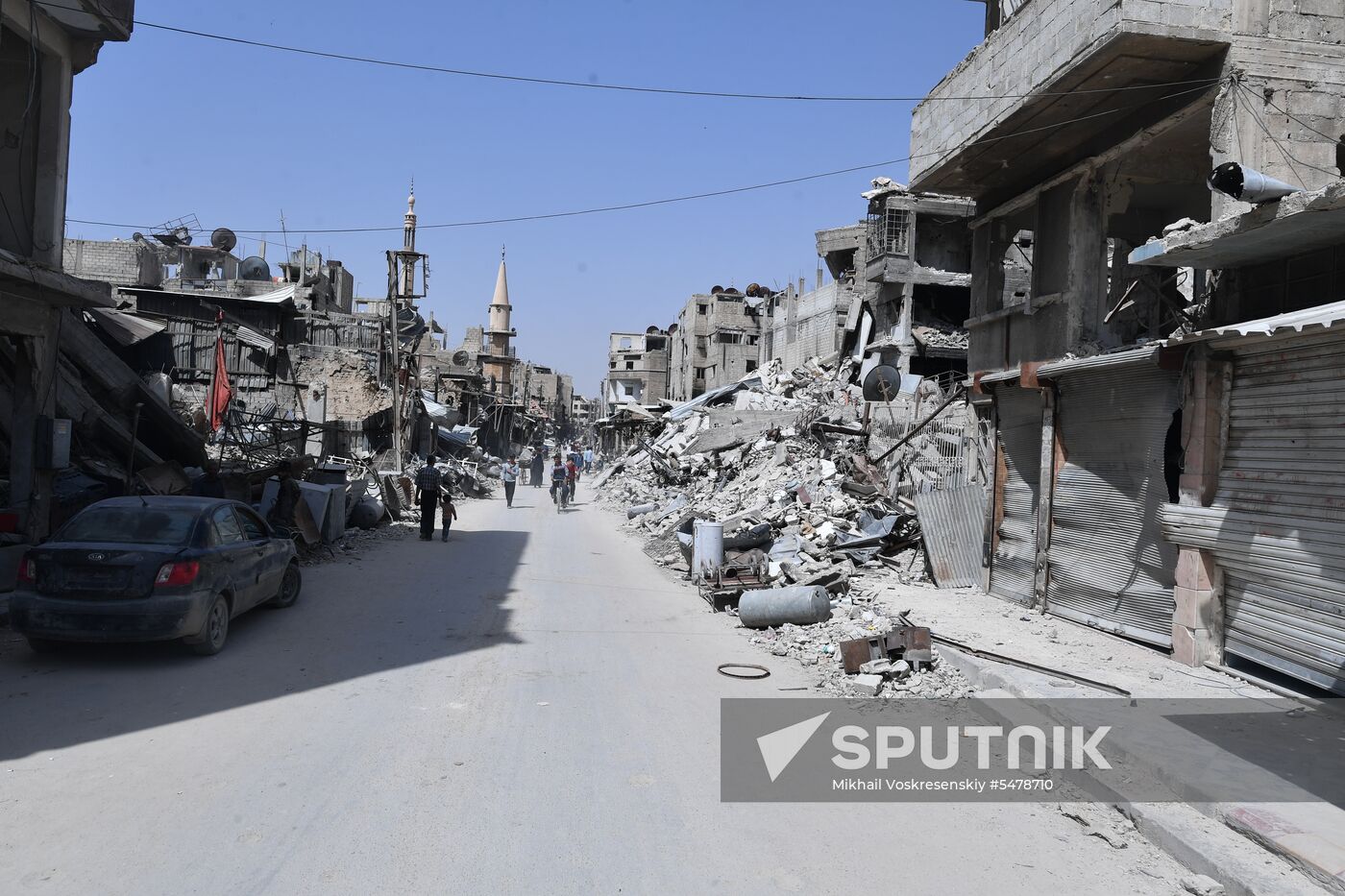 Developments in Douma, Syria