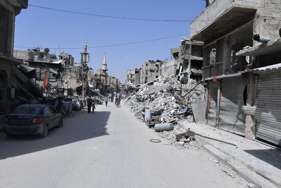 Developments in Douma, Syria