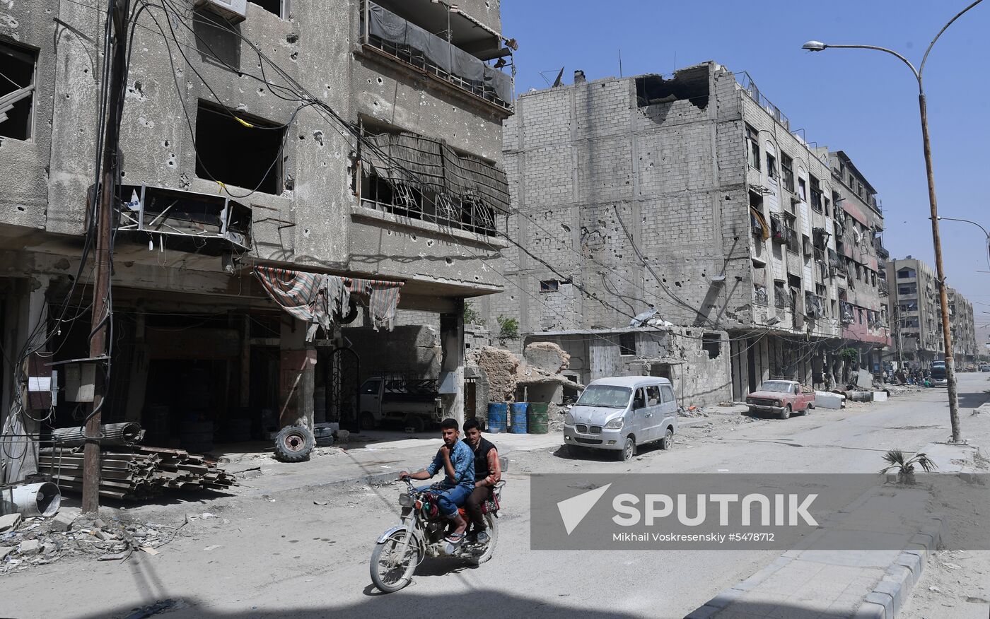 Developments in Douma, Syria