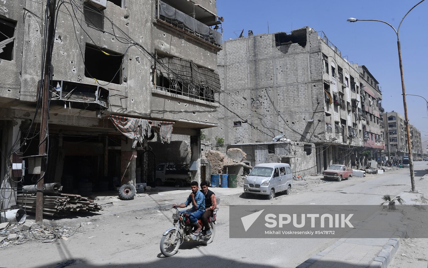 Developments in Douma, Syria