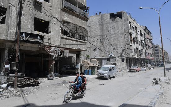 Developments in Douma, Syria