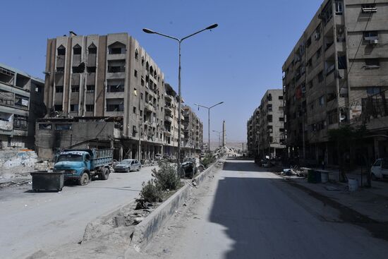 Developments in Douma, Syria