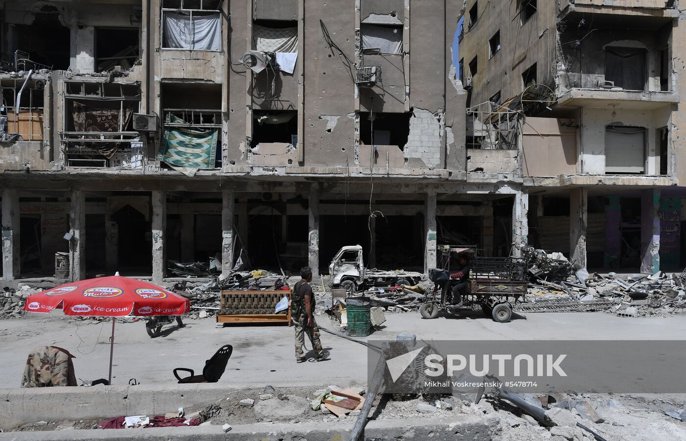 Developments in Douma, Syria