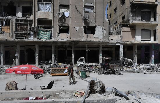 Developments in Douma, Syria