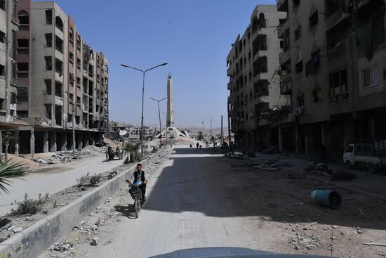Developments in Douma, Syria
