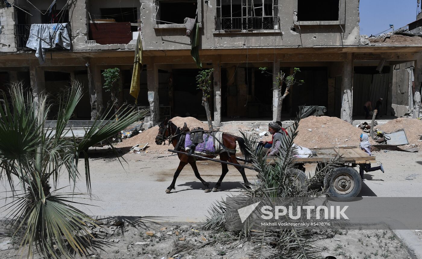 Developments in Douma, Syria
