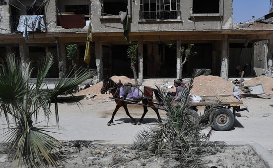 Developments in Douma, Syria
