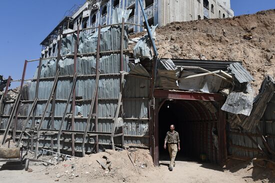 Underground hospital in Douma, Syria