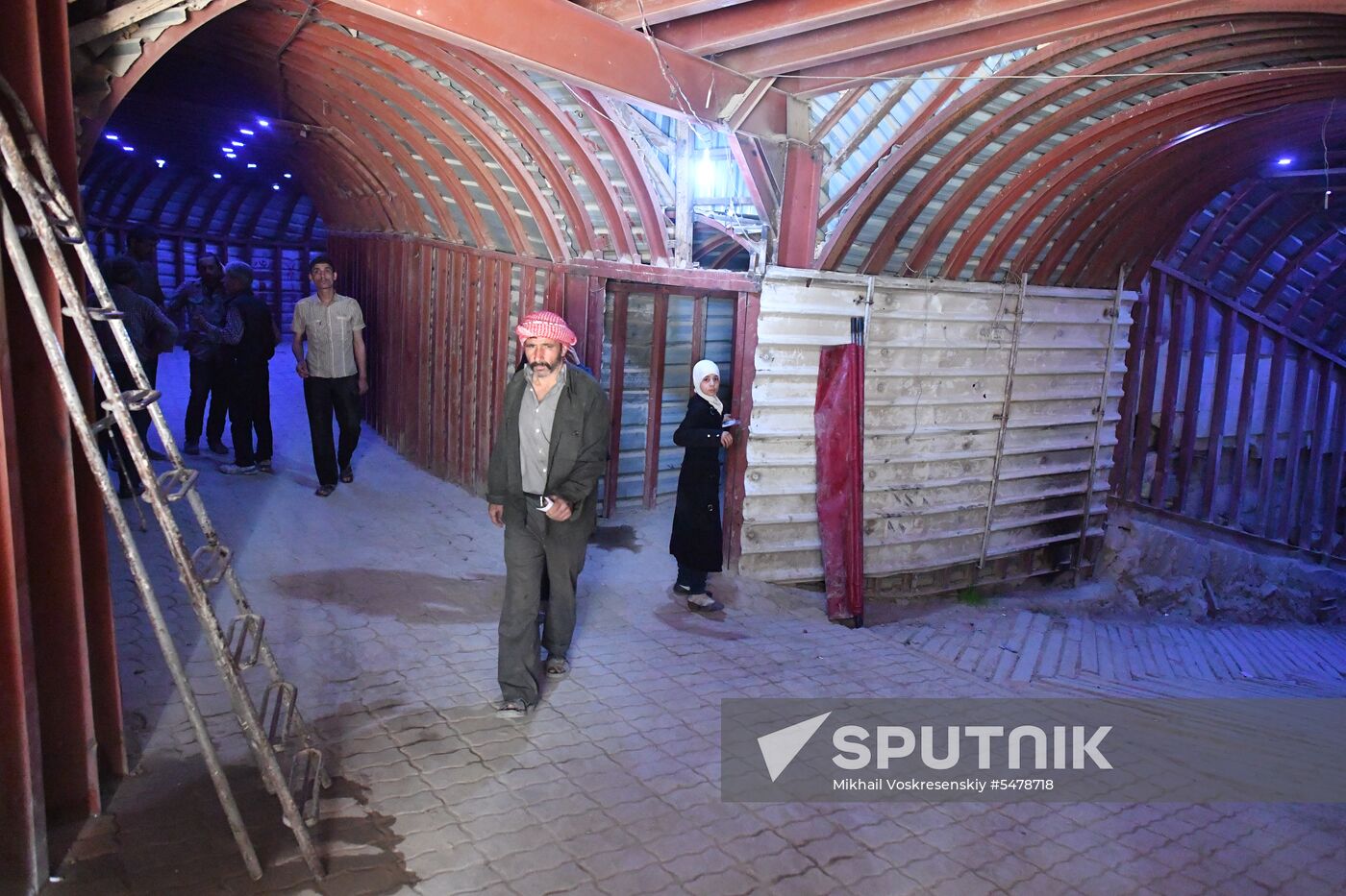 Underground hospital in Douma, Syria