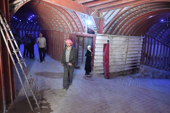 Underground hospital in Douma, Syria