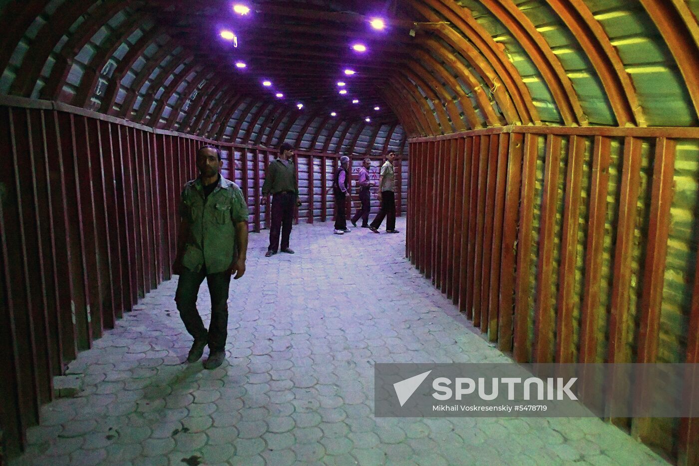 Underground hospital in Douma, Syria