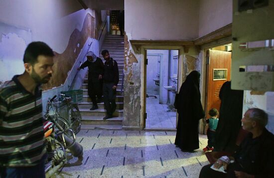 Underground hospital in Douma, Syria