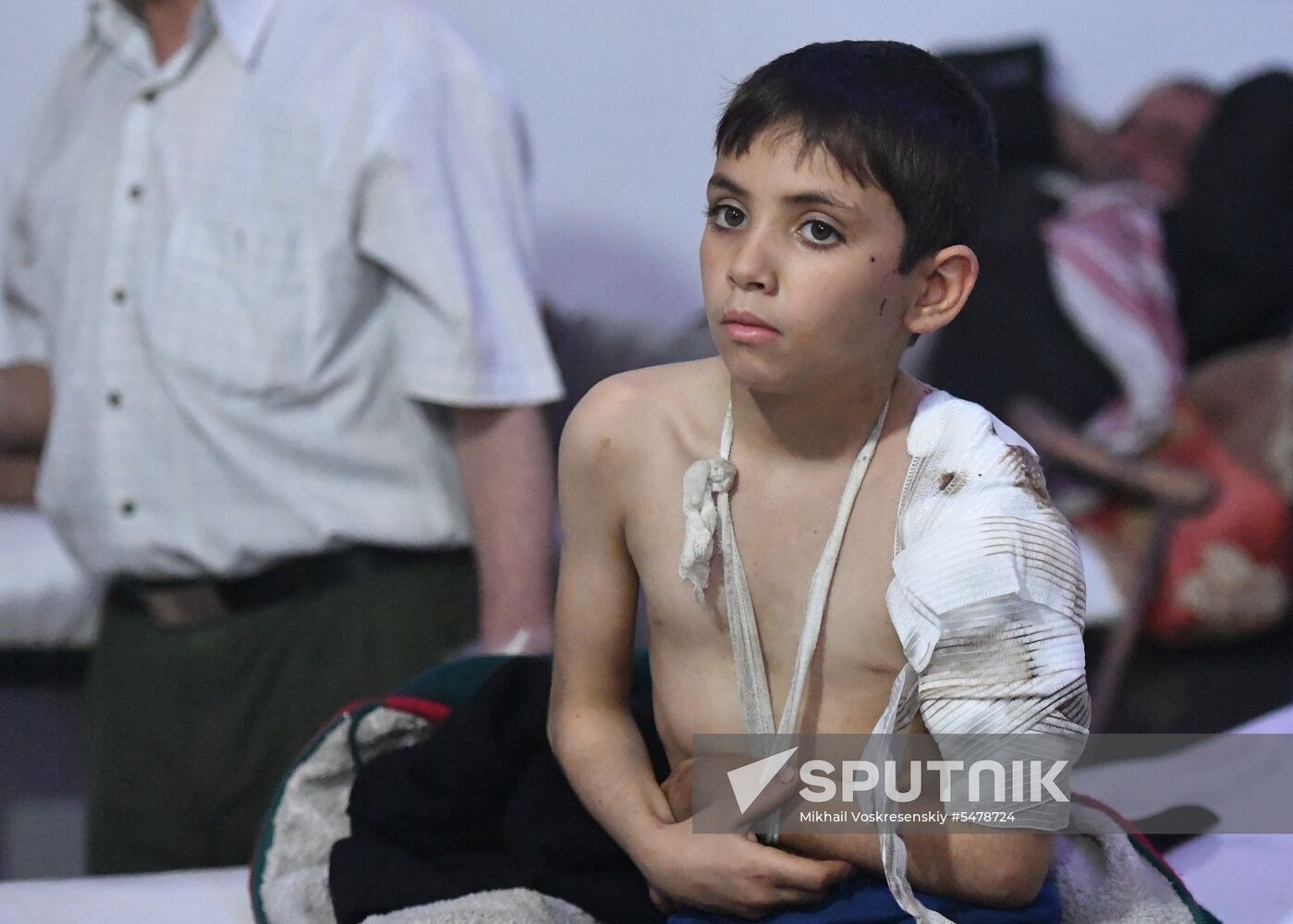 Underground hospital in Douma, Syria