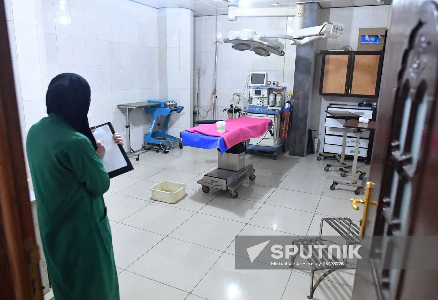 Underground hospital in Douma, Syria