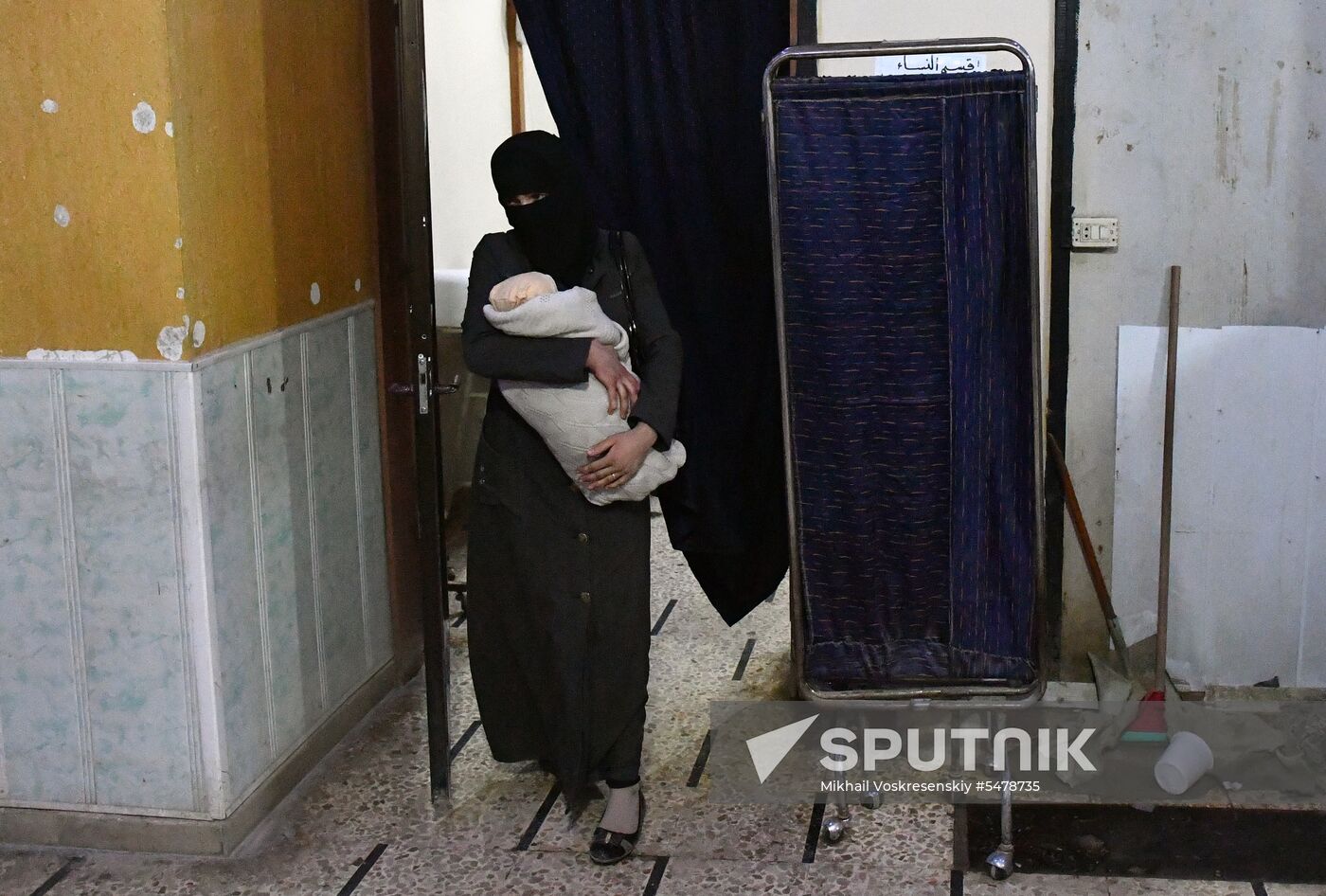 Underground hospital in Douma, Syria