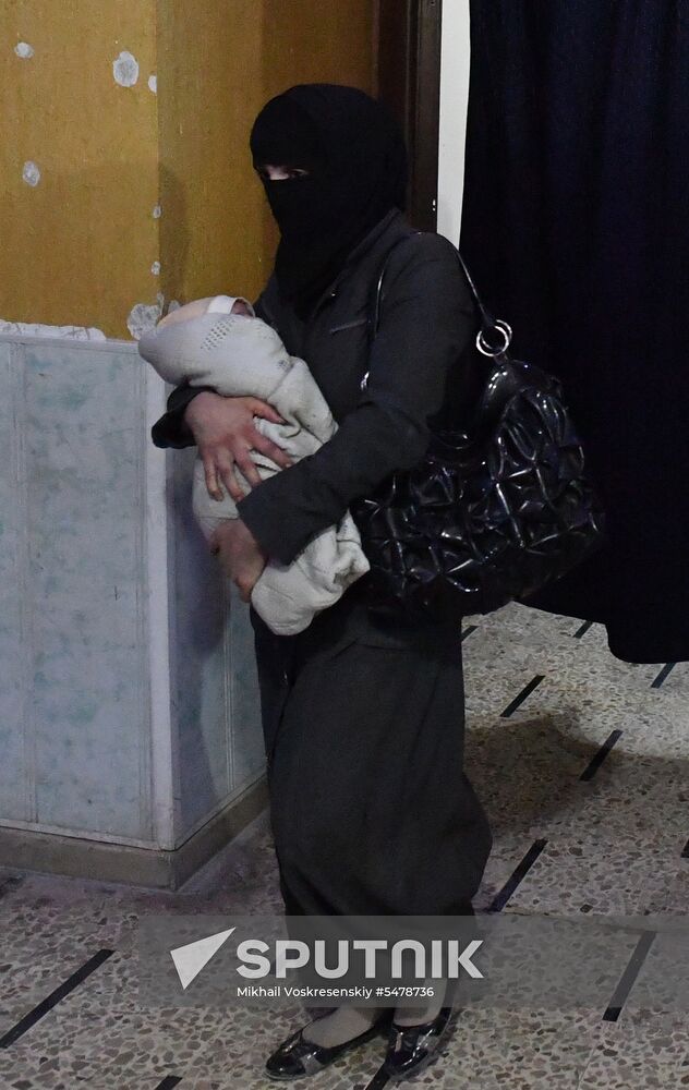 Underground hospital in Douma, Syria