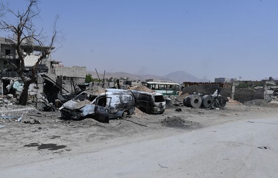 Developments in Douma, Syria