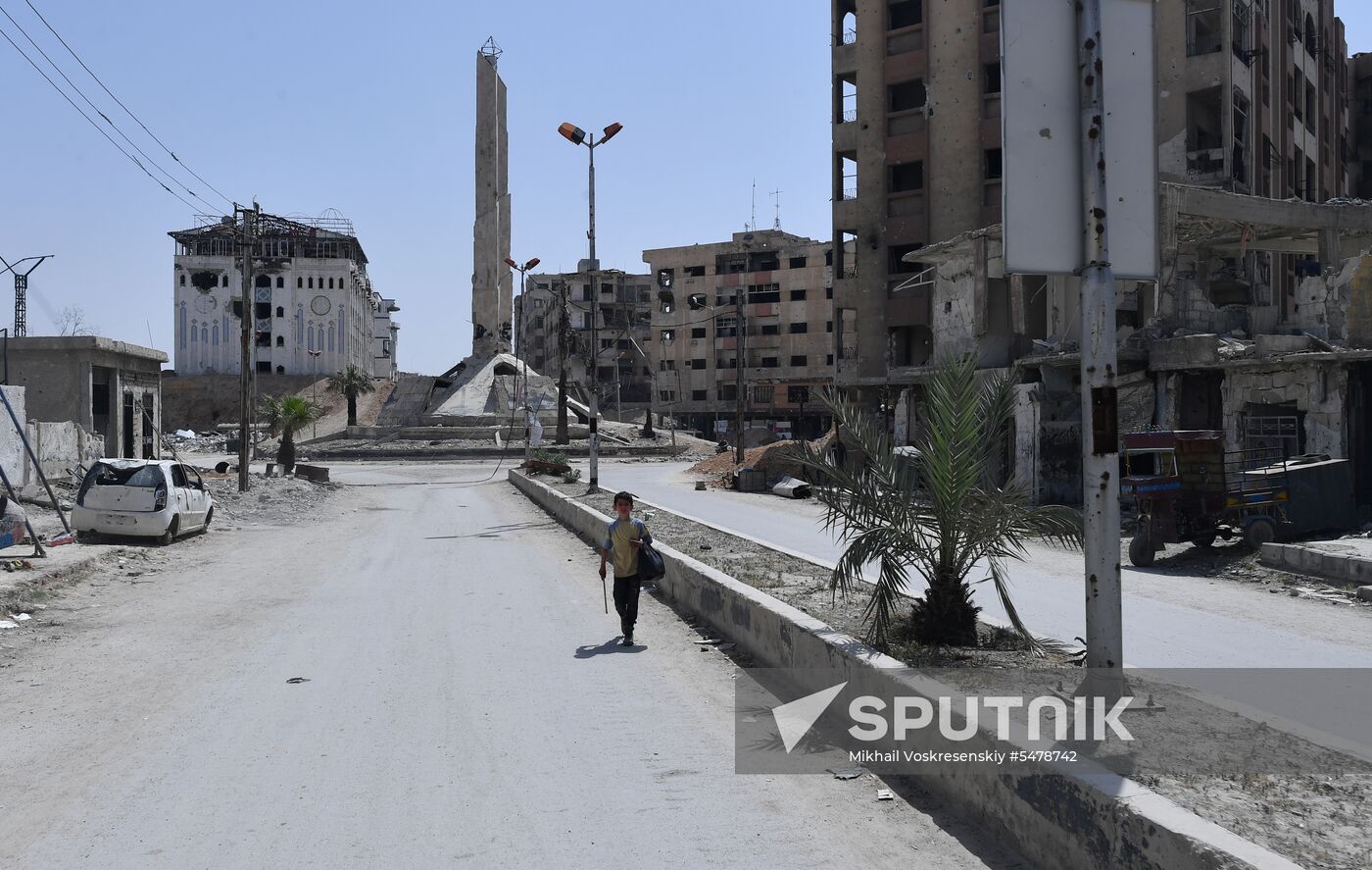 Developments in Douma, Syria