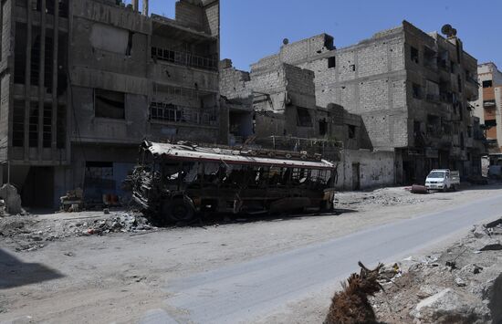 Developments in Douma, Syria
