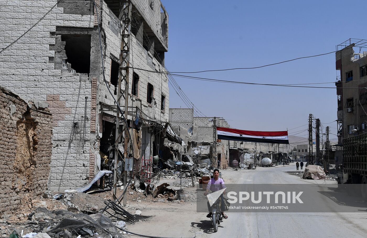 Developments in Douma, Syria