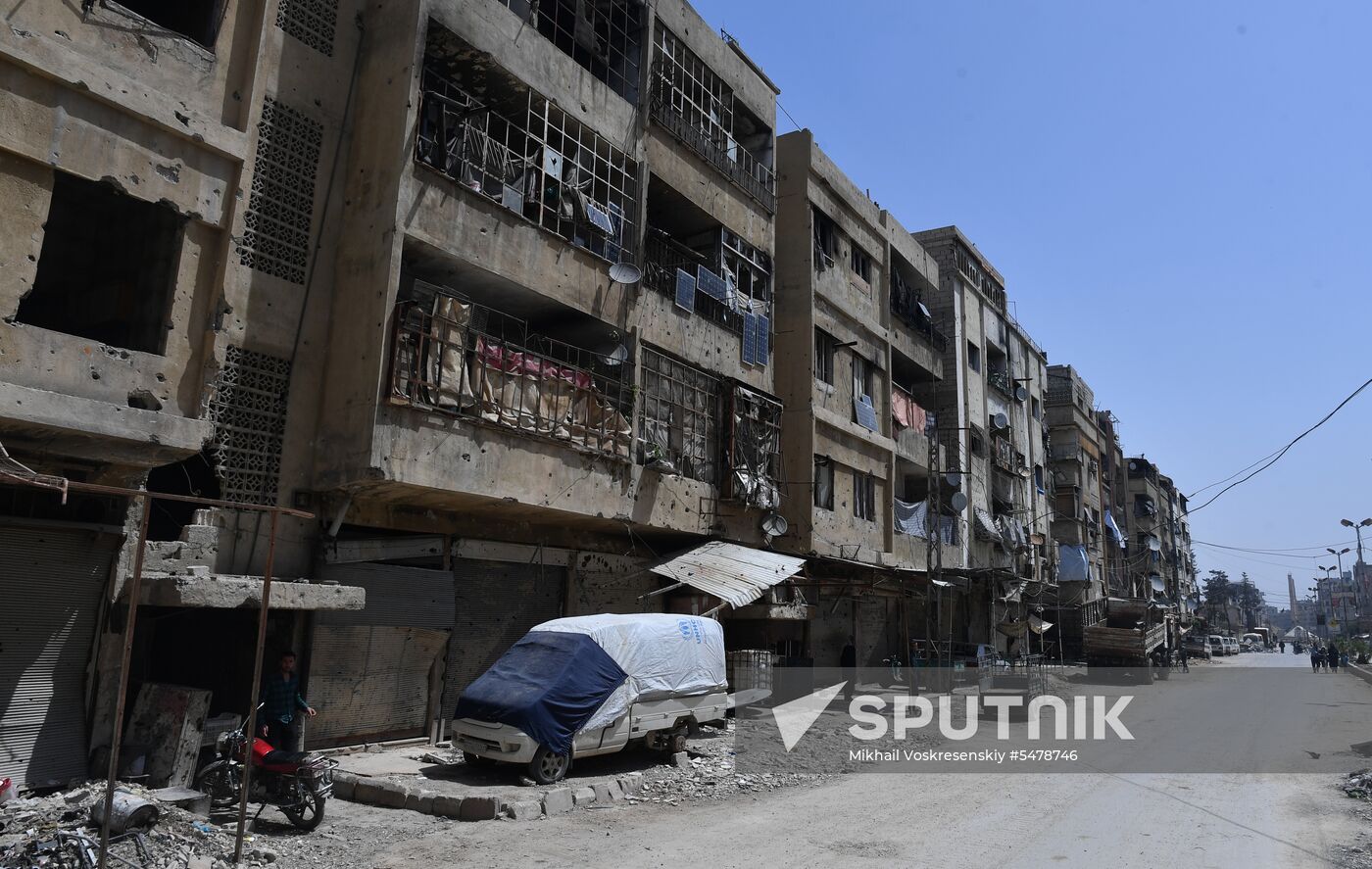 Developments in Douma, Syria