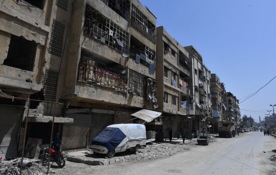 Developments in Douma, Syria