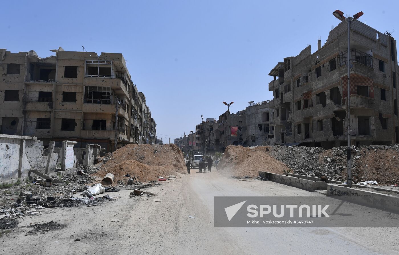 Developments in Douma, Syria