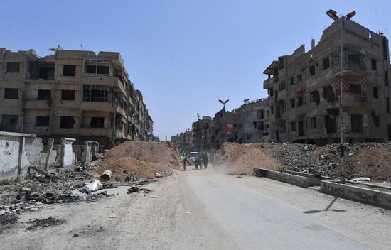 Developments in Douma, Syria