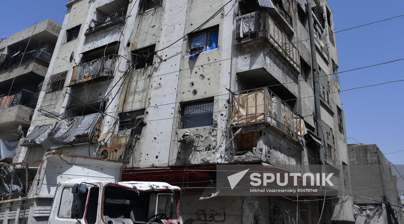 Developments in Douma, Syria