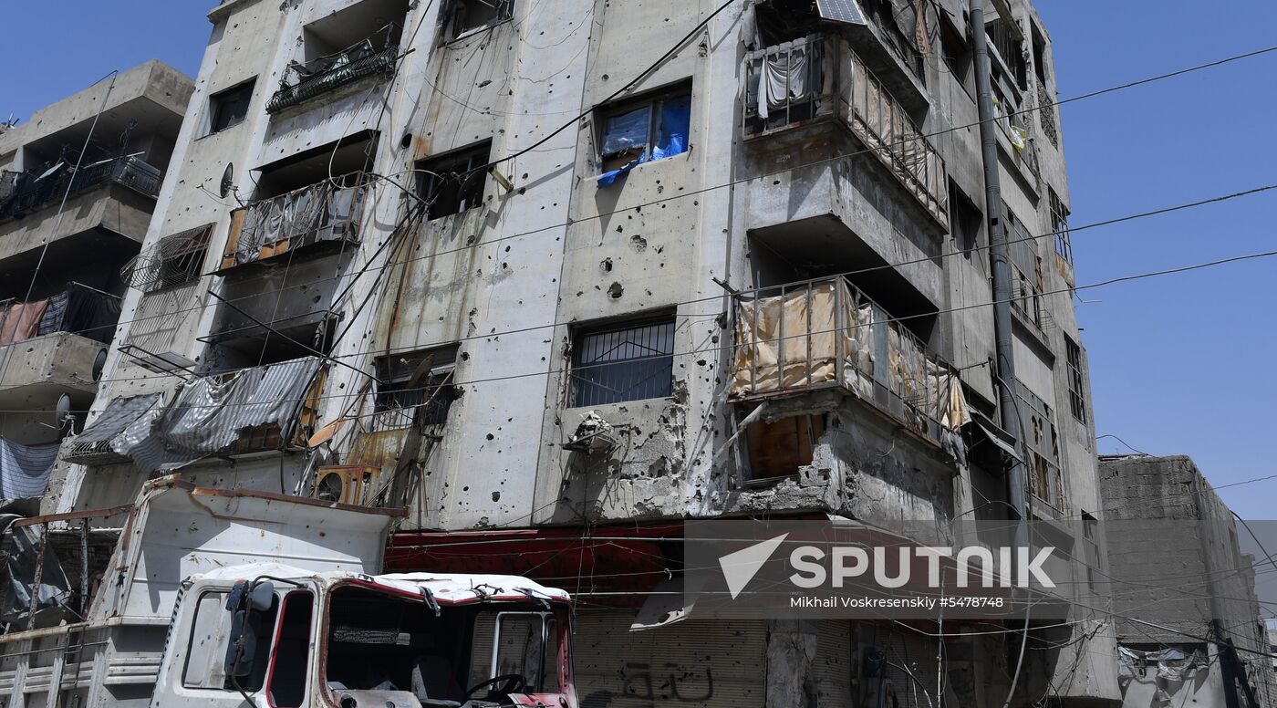 Developments in Douma, Syria