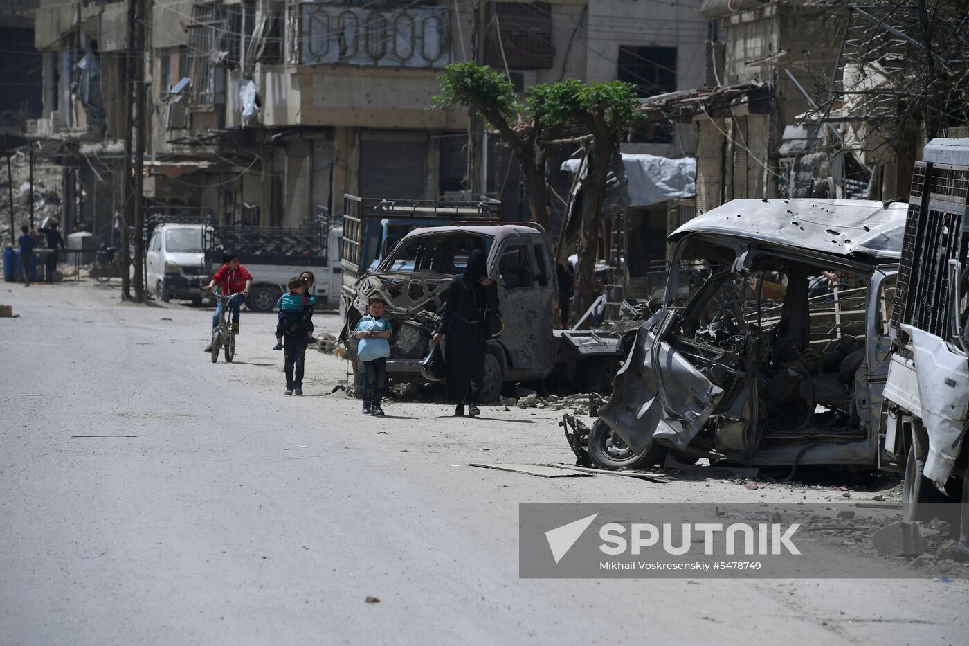 Developments in Douma, Syria