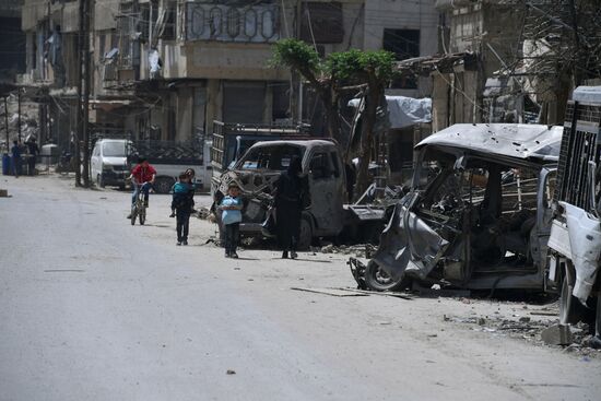 Developments in Douma, Syria