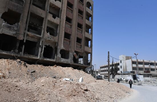 Developments in Douma, Syria