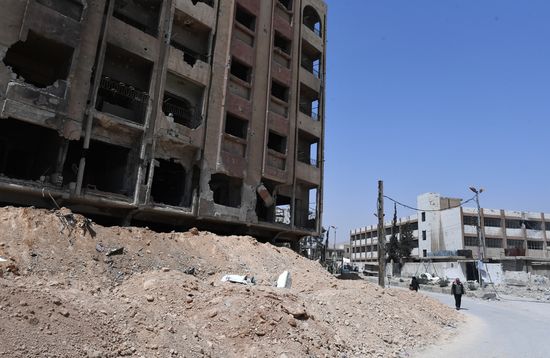 Developments in Douma, Syria