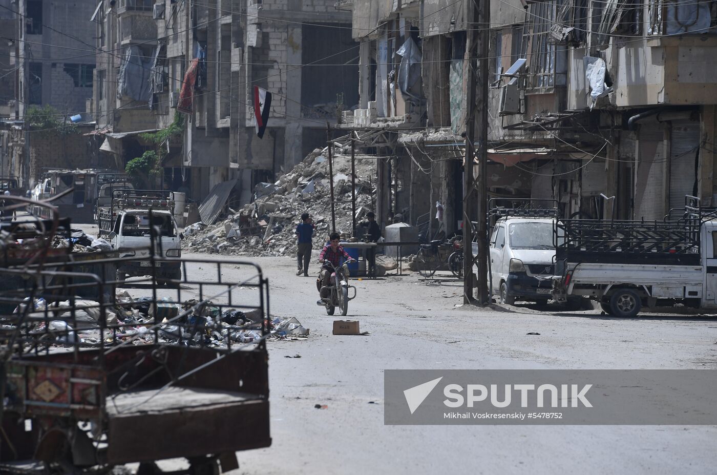 Developments in Douma, Syria