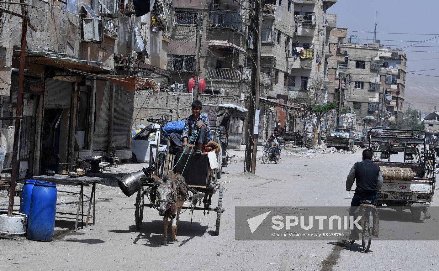 Developments in Douma, Syria