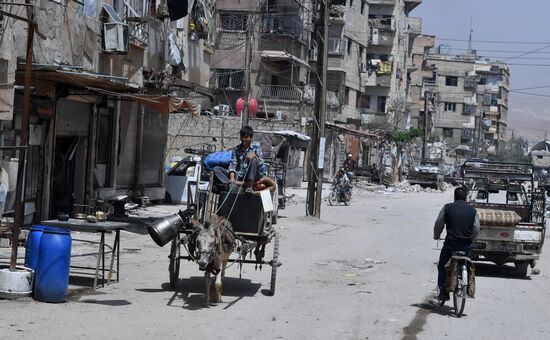 Developments in Douma, Syria