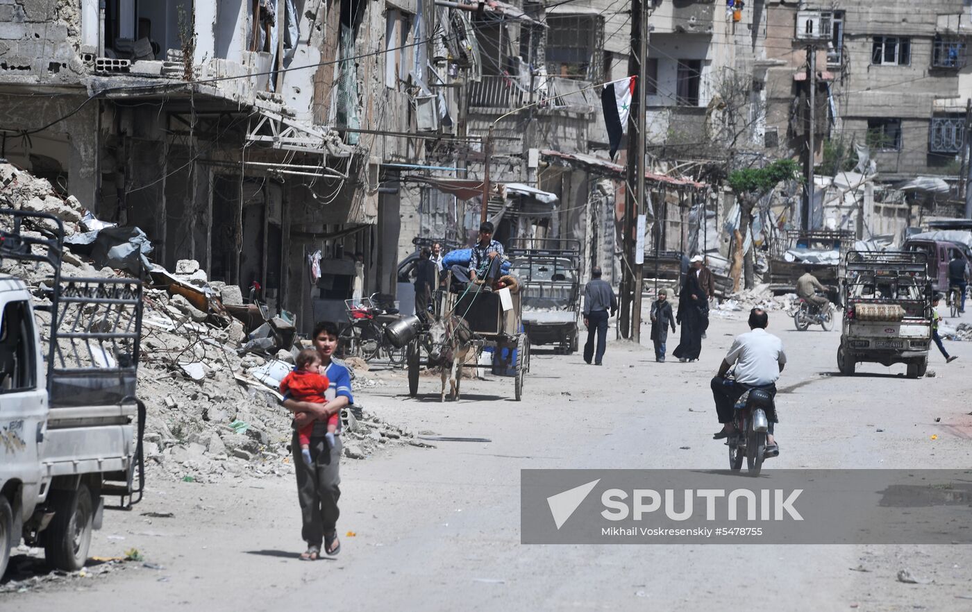 Developments in Douma, Syria