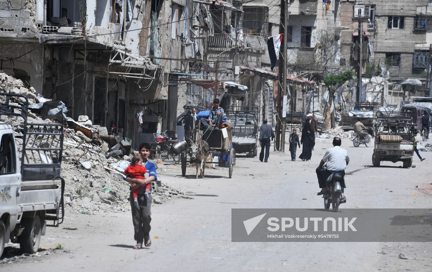 Developments in Douma, Syria