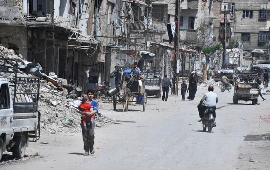 Developments in Douma, Syria