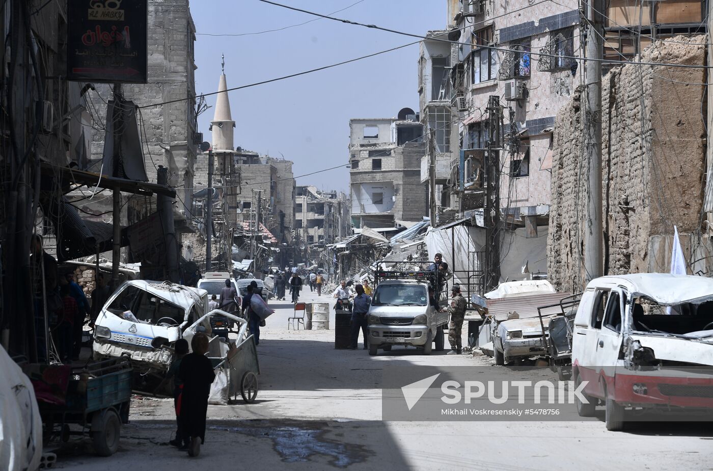 Developments in Douma, Syria
