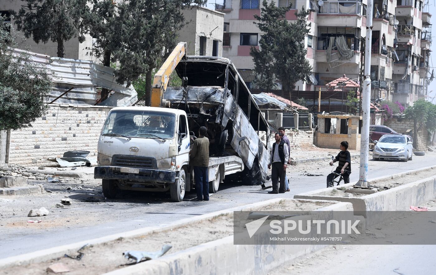 Developments in Douma, Syria