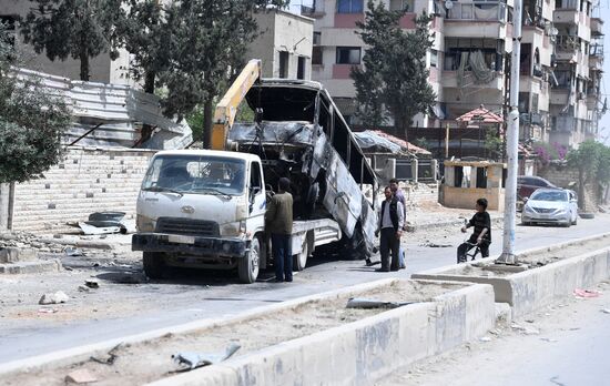Developments in Douma, Syria
