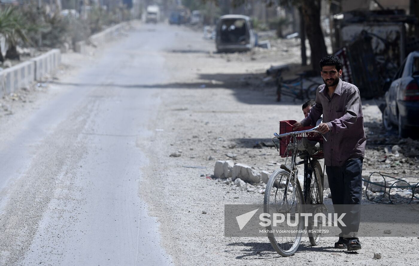 Developments in Douma, Syria