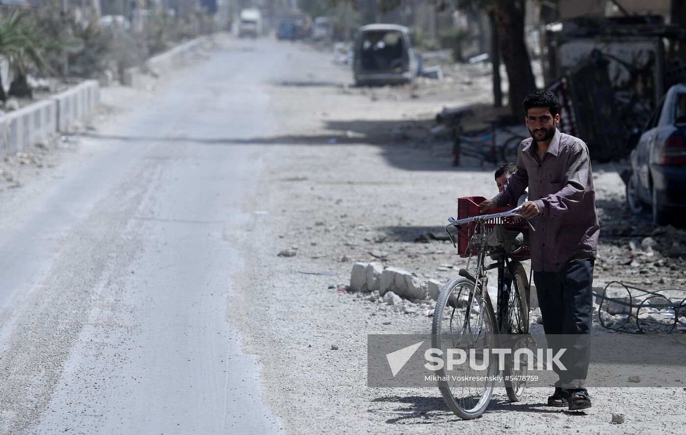 Developments in Douma, Syria