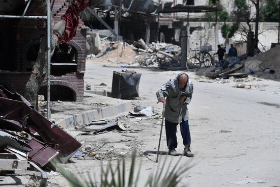 Developments in Douma, Syria