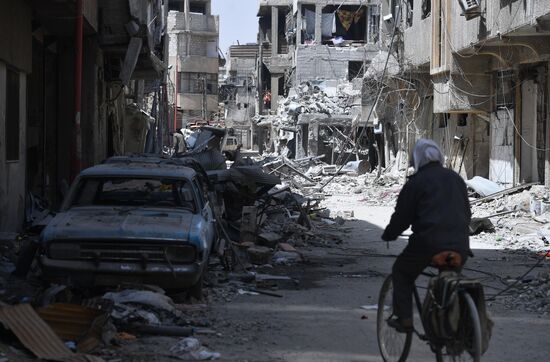 Developments in Douma, Syria