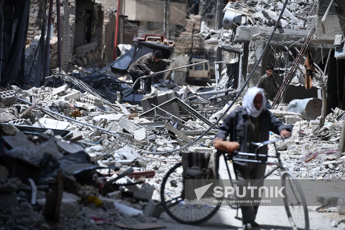 Developments in Douma, Syria