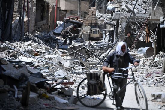 Developments in Douma, Syria