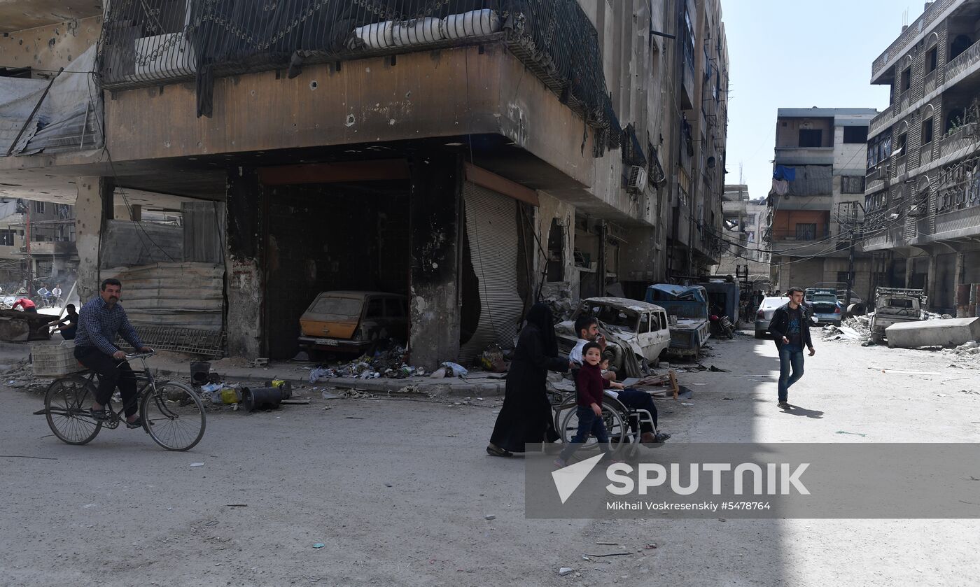 Developments in Douma, Syria